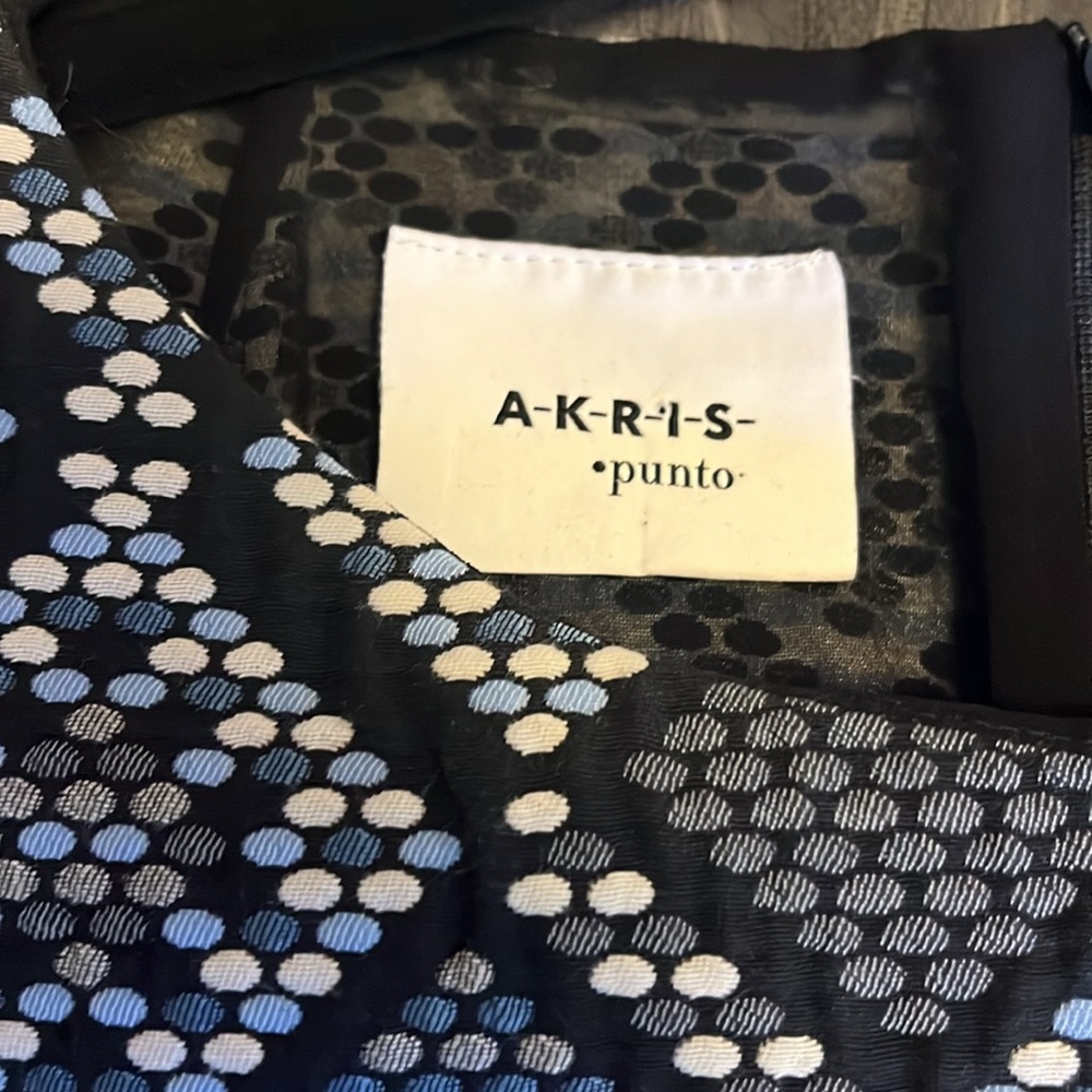 Akirs Punto blue sheath dress. Size 6. - Picture 8 of 9